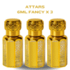 Attars – 6ml Fancy x 3