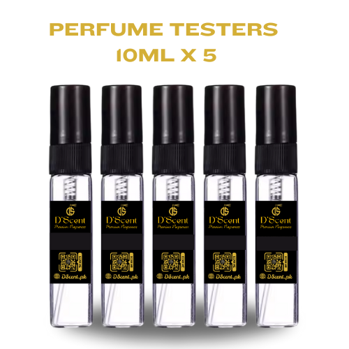 Perfume Testers 10ml x 5